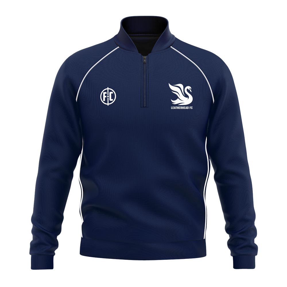 LEATHERHED FC PLAYERS ¼ ZIP PULLOVER