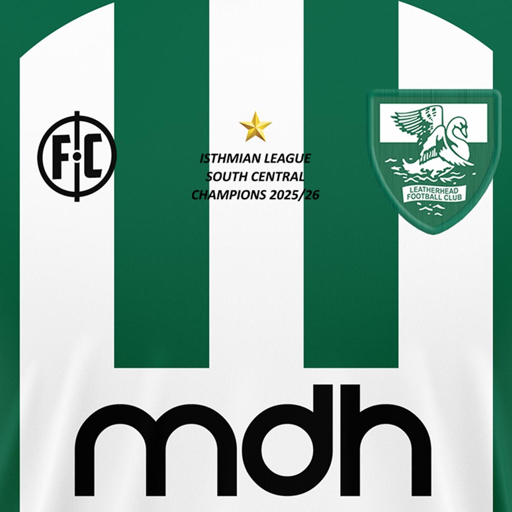Leatherhead FC Supporters Home Jersey 25/26 - CHAMPIONS EDITION