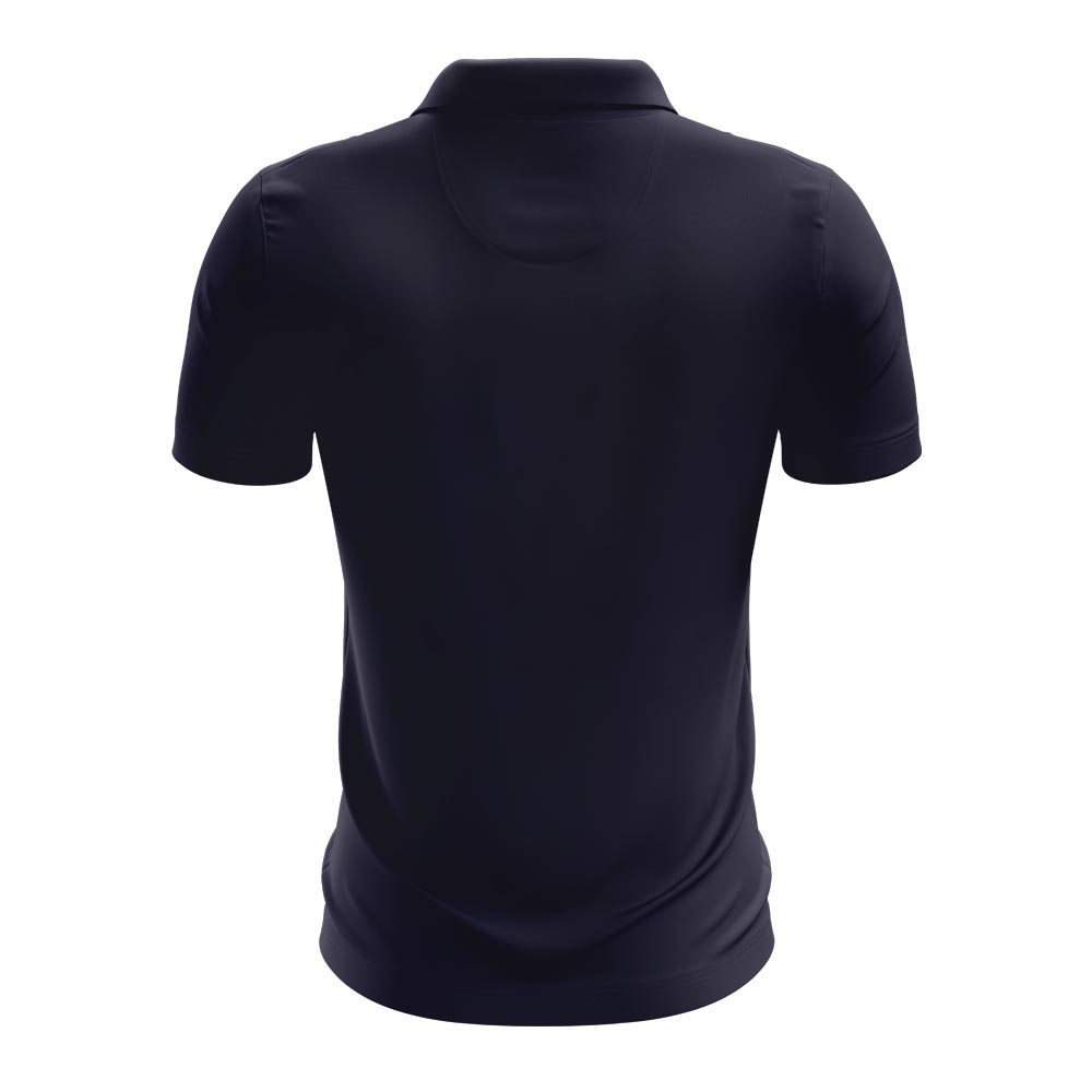 Leatherhead FC Cotton Polo - Navy Blue