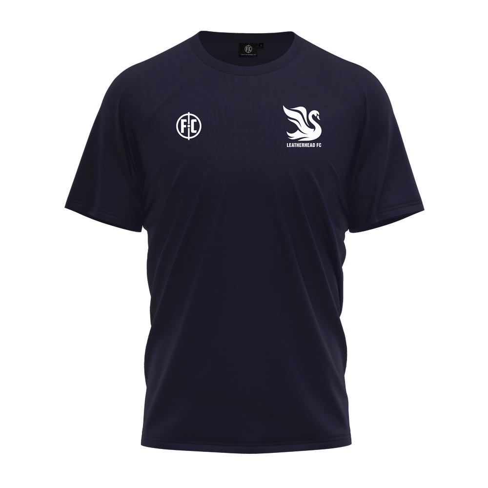 Leatherhead Cotton Tee - Navy